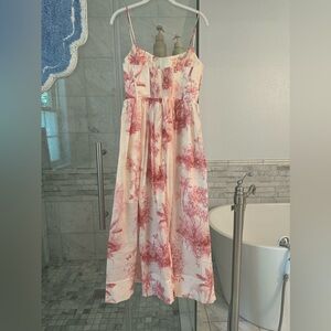 Corset Zimmerman dress. Worn one time. Light and airy fabric perfect for summer